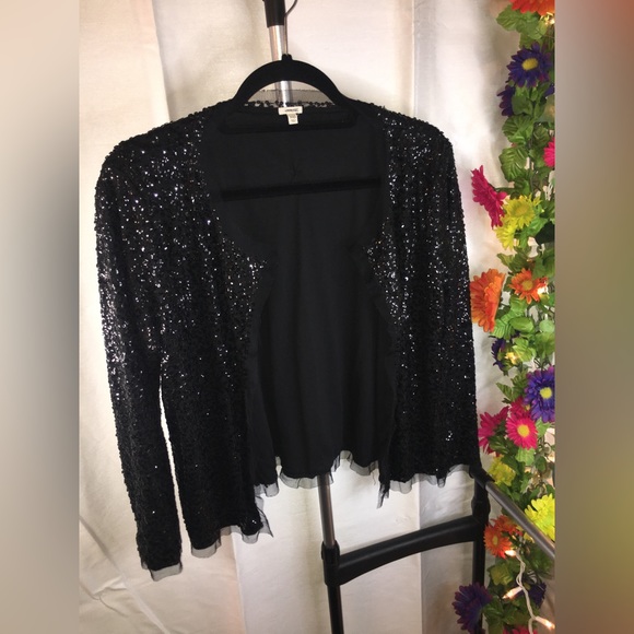 J. Crew | Women’s Black Sequin Sweater - Picture 11 of 11